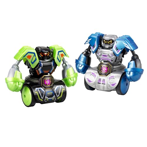 Robots de combate con luces y efectos de sonido de puñetazos Robo Kombat Tornado 7