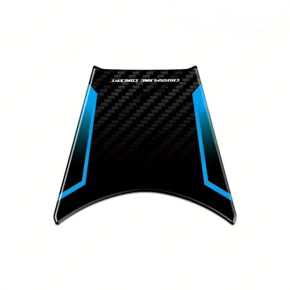 Protection clé Yamaha MT-07 2025: Autocollant 3D premium aspect résine