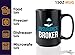 Insurance Agents Coffee Mug 15oz Black - Insurance Broker - Policyholders Casualty Automotive Occupation Representative Salesperson Adjuster