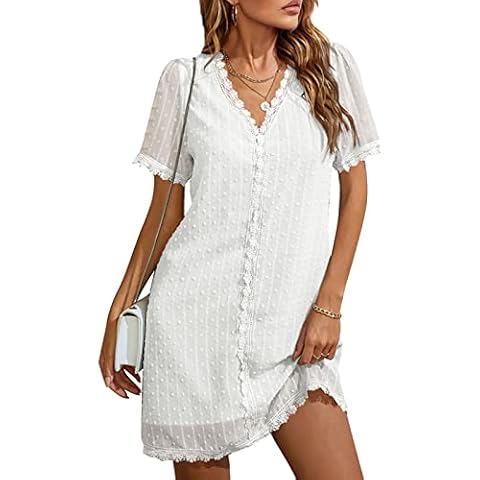 Vestido de Mujer Elegante con Volantes Cover