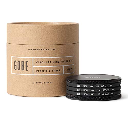 Exclusive Gobe ND Filter Kit 40.5mm MRC 16-Layer: ND4, ND16, ND32