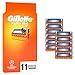 Price comparison product image Gillette Fusion5 Blades, Men's Shaving Refills Pack of 11, Precision Trimmer, Anti-Friction Razor