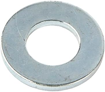 20 Pack. BZP Heavy Duty Washers. Ideal as Sewing Pattern Weights as seen on The BBC's 'Great British Sewing Bee'. Zinc Plated 12mm Internal Hole Diameter x 50mm External Diameter x 5.0mm Thickness