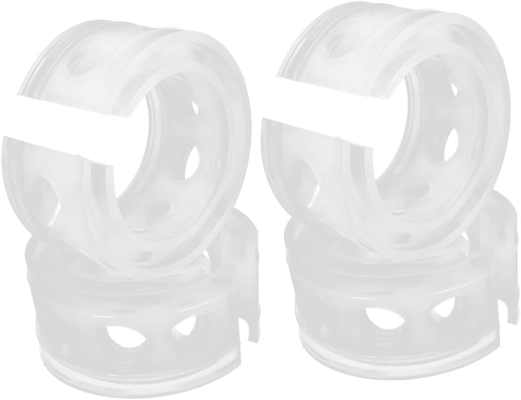 GLEAVI 4pcs Automotive Coil Spring Spacers Shock Absorption Cushion for Enhanced Driving Stability and Comfort Easy Installation Design for Front and Rear Vehicles