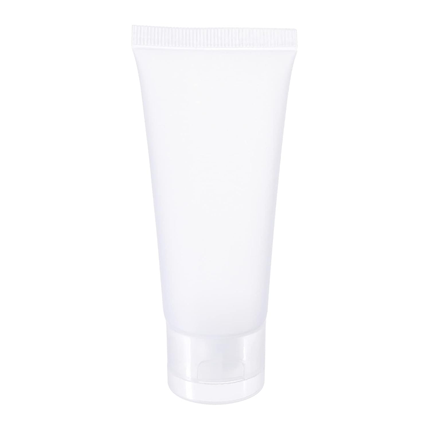 PATIKIL 30ml Squeeze Tube, 1 Pack Empty Cosmetic Tubes Plastic with Flip Lid for Travel Household Translucent Frosted