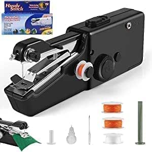 Handheld Cordless Sewing Machine Kit - Portable Mini Electric Stitcher For Quick Clothing Repairs