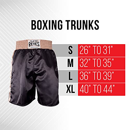 Cleto Reyes Boxing Trunks For Man (Small, White) #TOP4