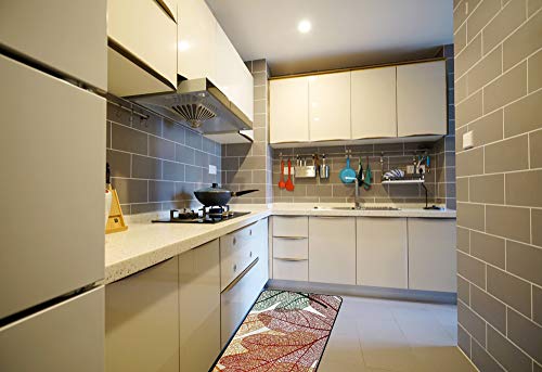Tapis de cuisine antidérapant grand format imperméable et lavable - 4