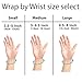 DR. WELL Closed-Loop Neoprene Wrist Wrap - Lightweight, Breathable Support for Everyday Wear | Ideal for Typing, Cooking, Fitness, Various Sports That use The Wrist. 1Pack. Made in Korea (Large)