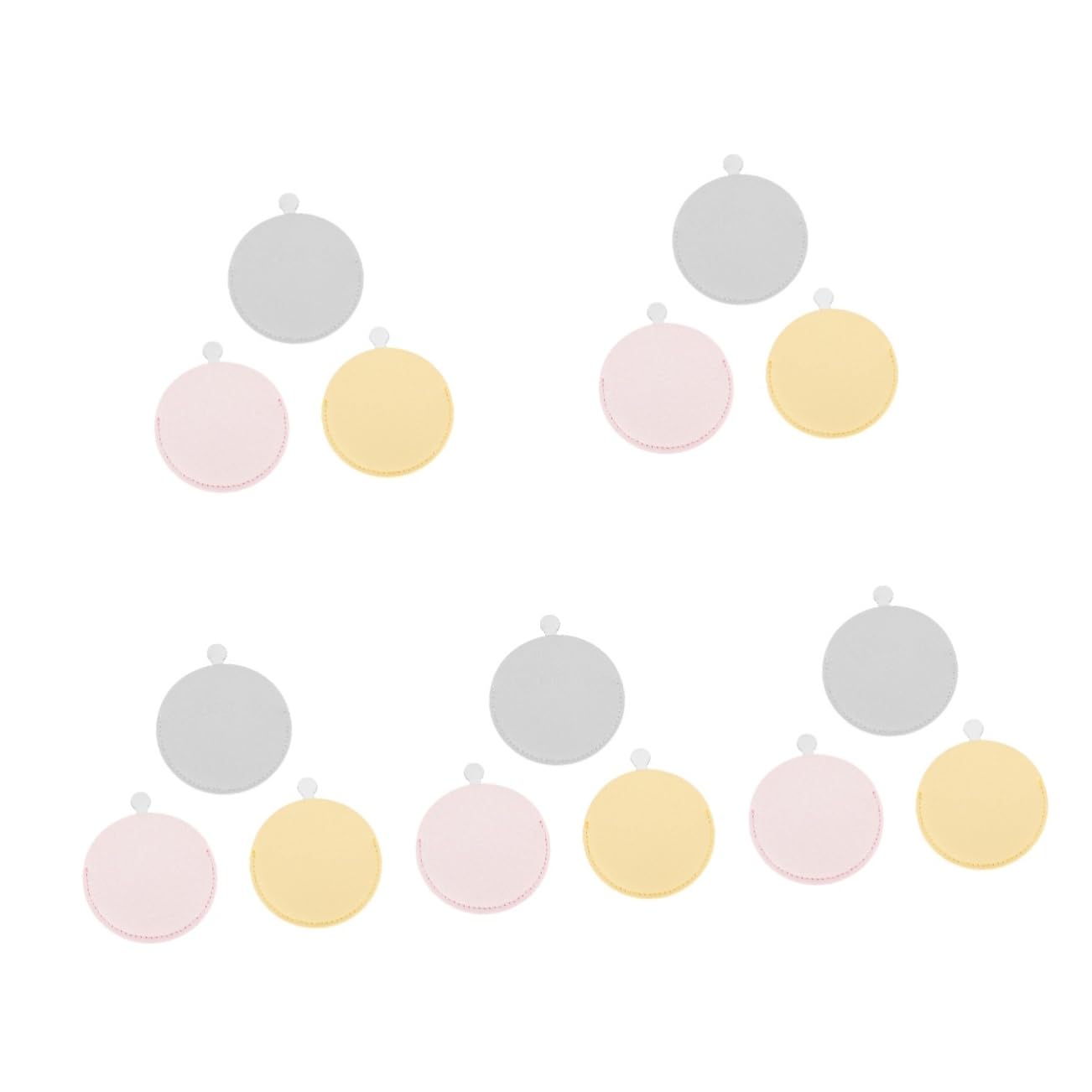 Petit miroir avec support Beavorty en lot de 5 ensembles pour maquillage
