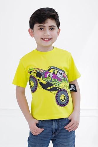 T-shirt Monster Jam haut 3D idée cadeau annivers - 2