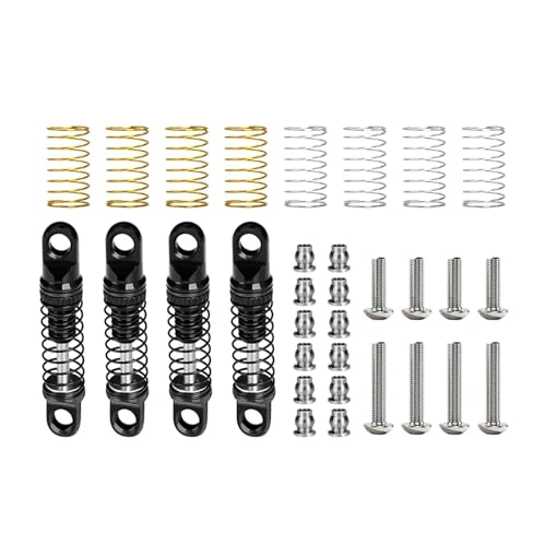 Amortisseur réglable Axial SCX30 1/30 en alliage pour améliorer la stabilité RC