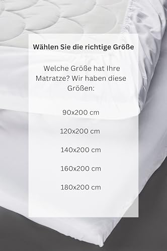 Drap housse Zack bio en coton de qualité supérieure pour lit double - 6