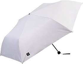 AH-902 Parasol, Full Light Blocking, For Rain or Shine, Lightweight, Folding Umbrella, Compact, UV Protection, 21.7 inches (55 cm)