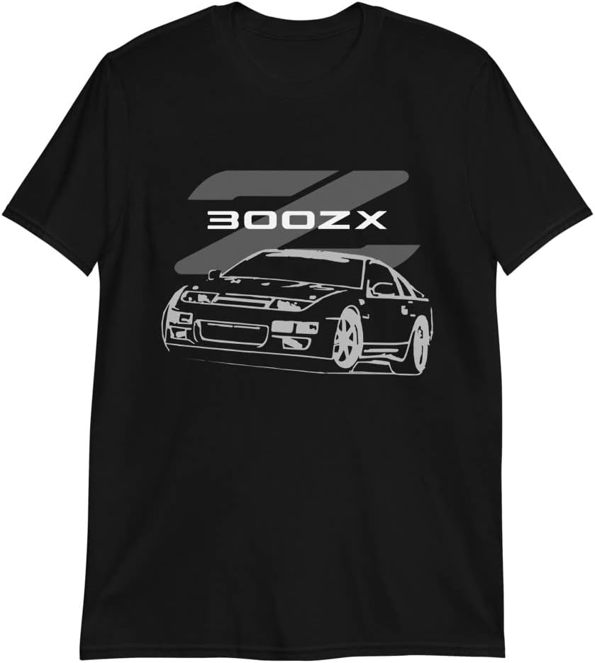 300ZX Fairlady Z JDM Tuner Z32 Custom Japanese Car Club Graphic T-Shirt | JDM Car Enthusiast Gift Black
