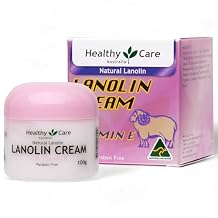 Healthy Care Natural Lanolin & Vitamin E Cream 100g Made in Australia