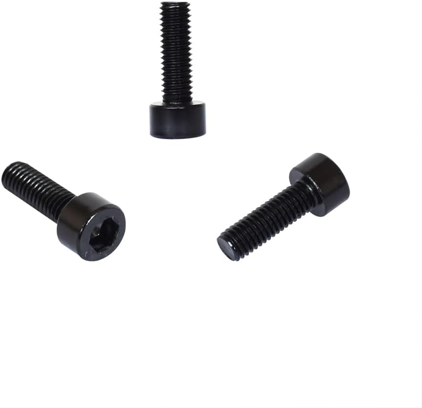 2 Sets for Each 9 Colors Bike Bottle Cage Screw Water Bottle Cage Hex Bolts Holder Socket Rack Kettle Aluminum Alloy Titanium Alloy M5x12/14/15mm Road Bike Mountain Bicycle (Total 18 pcs)