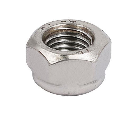 sourcing map 4pcs Sechskantmuttern M12 x 1.5mm Neigung Metrisch Fein Schnur 304 Edelstahl DE de