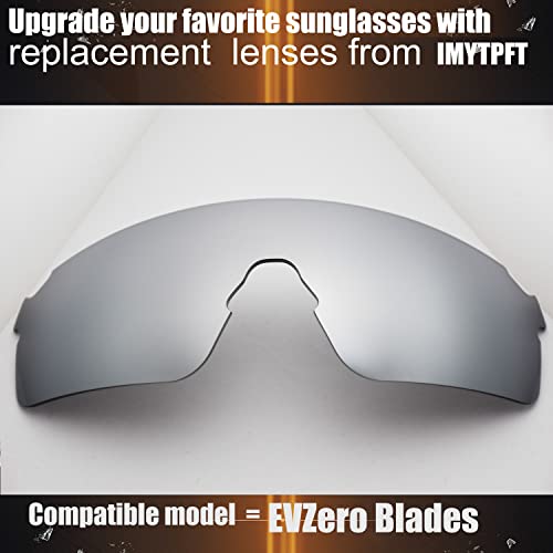 Verres pour Oakleys EVZero Blades de rechange finition Black Titanium
