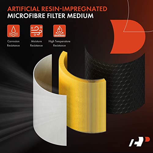 A-Premium Engine Air Filter Compatible with Chevrolet Corvette 2014-2019 6.2L, Replace# 23107355 by A-Premium - Image 3