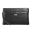 Balidiya Genuine Leather Clutch Bag for Men Handbag Wrist Bag Business Large Purse Envelope Bag #5