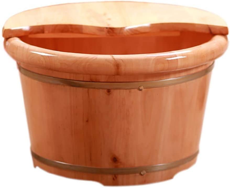 Barril para baño de pies madera spa masaje