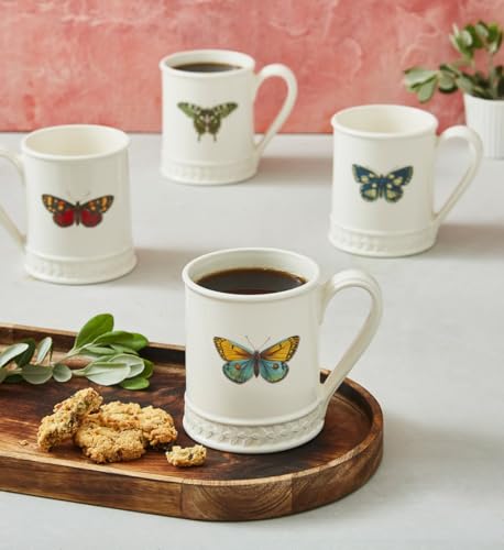Botanic Garden Harmony Taza de 16 oz Scarlet Butterfly miniatura 2