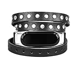 Multi wrap Leather cuff band compatible with Xiaomi Mi Band 3 4 5 6 7 8, Handmade UA 2984