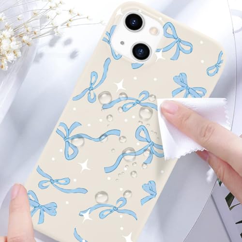Coque silicone liquide iPhone 15 ajustée protection fine