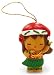 Island Yumi Hawaiian Hula Girl Resin Christmas Ornament