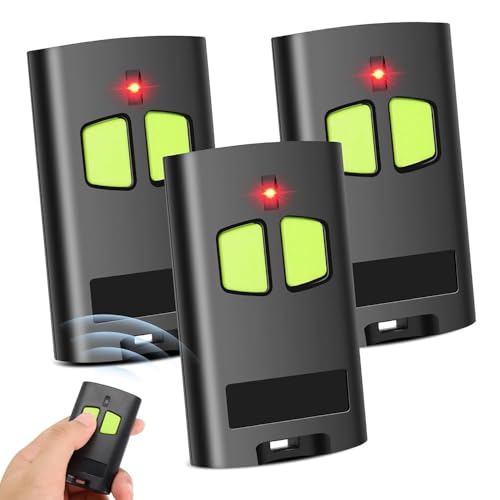 3 Pezzi Sostituzione Telecomando TO.GO 2VA, 2 canali, 433.92 MHz, Compatibile con RSC2-433, TO.GO 2VA, TO.GO 4VA, Trasmissione a 128 e 68 bit