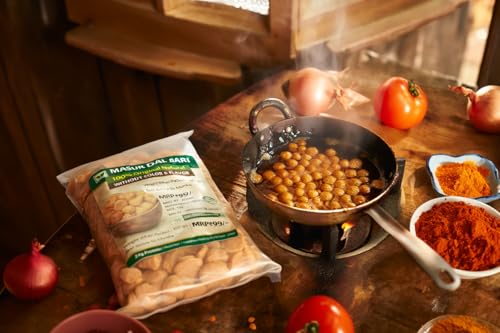 Image of masoor dal bori /masoor dal badi 100g pack of 1 /handmade masoor bori /masoor bori India /100% veg bori /high protein food /healthy cooking ingredient /homemade taste