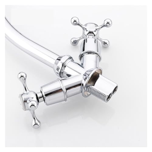 Mitigeur d'eau chaude et froide classique en alliage d'aluminium durable Chrome B R40109 - 5