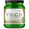 Ultimate Nutrition Veggie Greens Super Food Vegetable Protein Powder with Whole Foods, No Sucralose, Vegan Meal Replacement, Low Carb, Keto,No Gluten, Golden MapleFlavor, 18 Ounces, 64 Servings