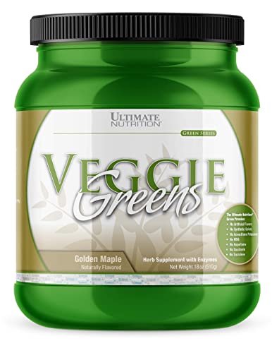 Ultimate Nutrition Veggie Greens Super Food Vegetable Protein Powder with
