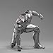 HiPlay ZD Toys Collectible Figure Full Set: Anniversary Series Non-Luminous Version: Iron Man MK2 (1906-02), 1:10 Scale Miniature Action Figurine BFGGTXMK2