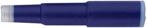 Cross Cartucho de pluma estilográfica, cartuchos de tinta azul, 6 por tarjeta, (8920)