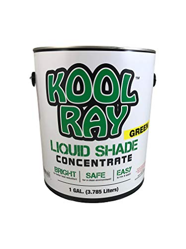 Classic Kool Ray Liquid Shade - Greenhouse Paint - Green - 1 Gallon