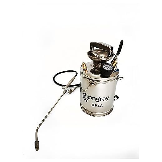 Stainless Steel Hand-Pumped Sprayer (1-Gallon)