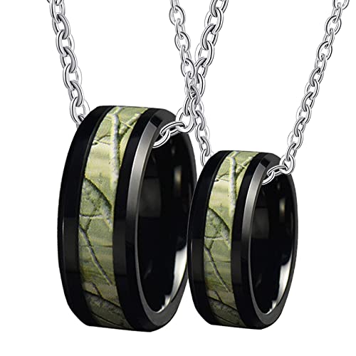 Collier homme femme tungstène personnalisable le cadeau de couple idéal
