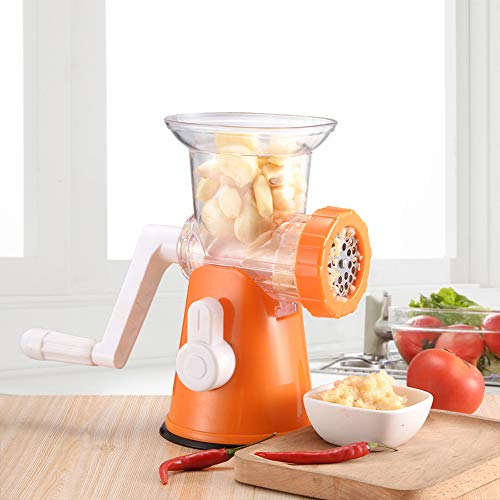 Moedor de carne manual Moedor de alimentos Processador de carne manual Moedor de carne picadora com
