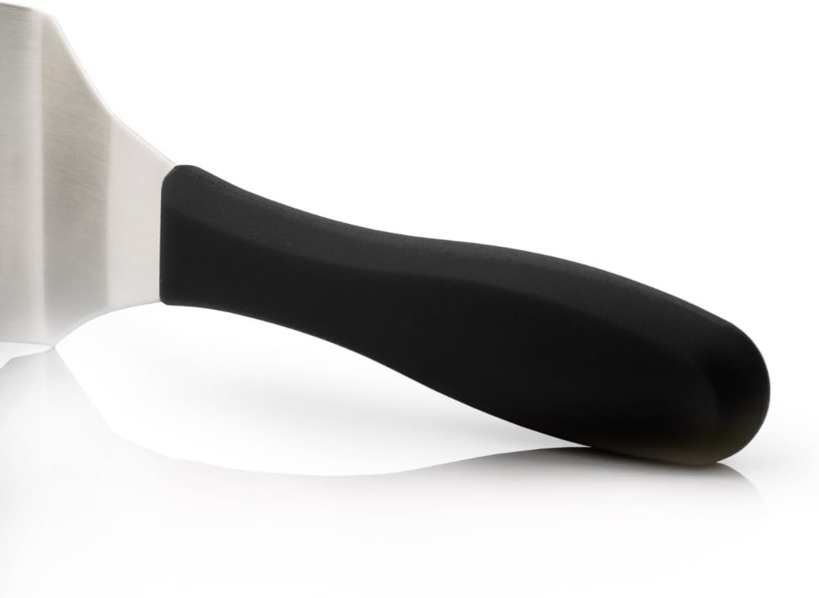 Arcos Series 2900-Kitchen Spatula-Blade Nitrum (6.10 x 3.54 inches) -Handle Polypropylene Black Color, 18/8 Stainless Steel, 155x90 mm