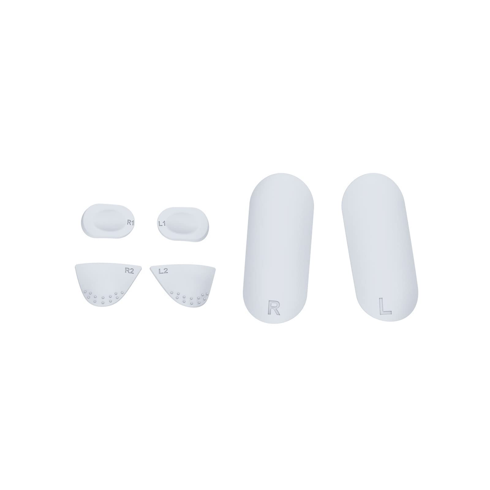 DAGIJIRD Anti-Slip Silicone Pad Grip Button Protection Pad for PS VR2 Accessories Kit Protection Pads Cover