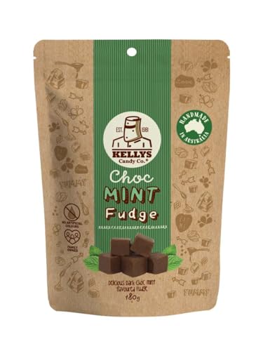 Choc Mint Fudge 180g | Delicious Dark Choc mint Flavoured Fudge
