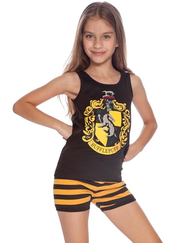 Harry Potter Girls Gryffindor House Crest Tank Top and Short Pajama 2pc Set