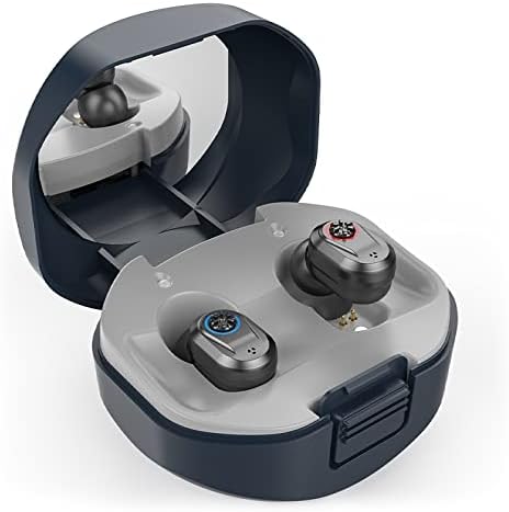 DOFODT Hearing Aids for Seniors Rechargeable with Noise Cancelling, Hearing Amplifier for Adults with Severe Hearing Loss, 16 Channels Digital Chip Sound Process with Magnetic Contact Charging Box, A Pair