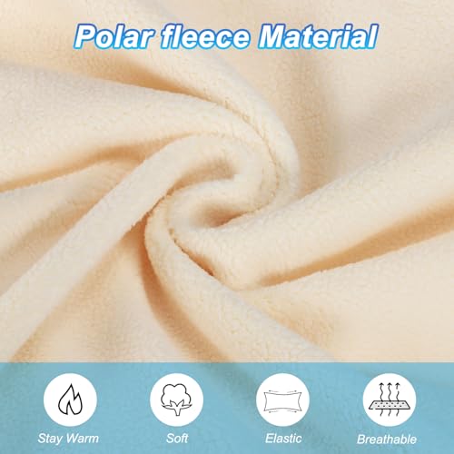 PATIKIL Winter Neck Warmer, Warm Face Scarf Fleece Face Covering Windproof Neck Gaiter4