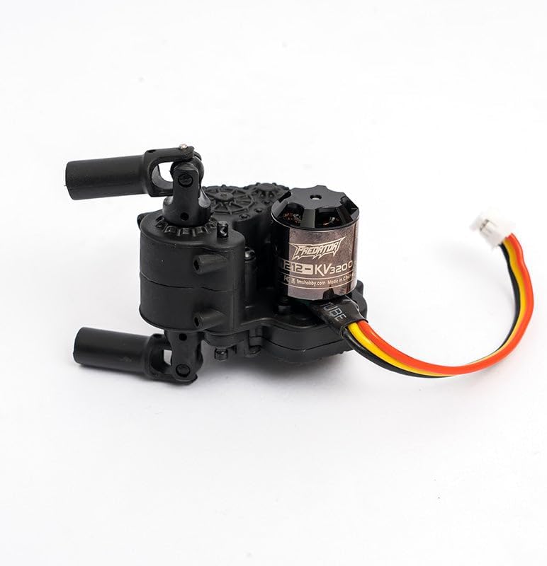 FMS FCX24 1/24 Rc Car Parts RC Crawler RC Trucks Parts Replacement Accessory for FCX24 K5 PRO, FCX24 K5 Black Brushless, FCX24 Power Wagon Brushless: Transmission Gear Box Assembly