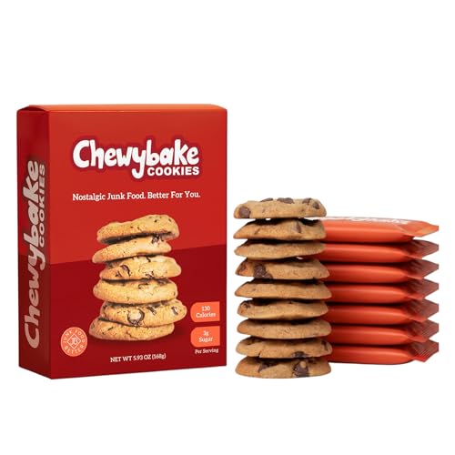 Junk Food Better ChewyBake Cookies – Low-Sugar, Healthy Cookies for