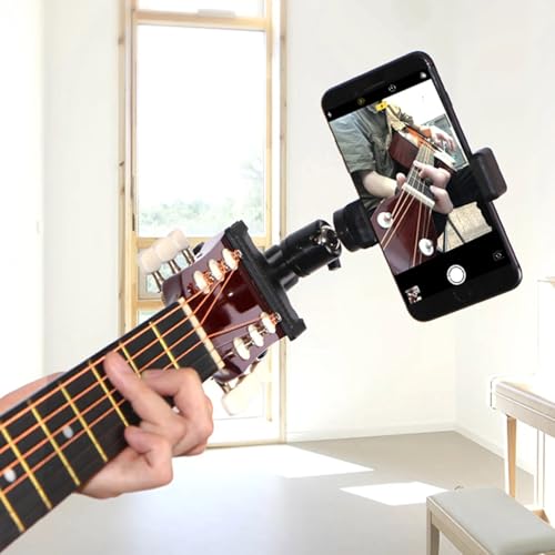 Image of Multi-Function Spring Clamp Clip Holder Mount with 360 Ball Head Compatible for Photography, Studio, YouTube, Live Stream (Clip Holder)